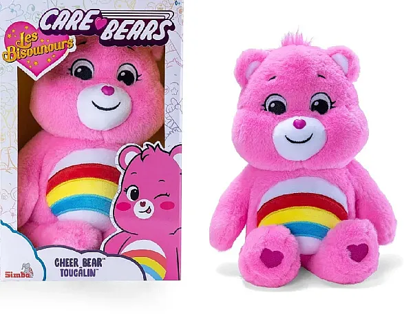 CARE BEARS PLUSH FIGURE CHEER BEAR 35 CM